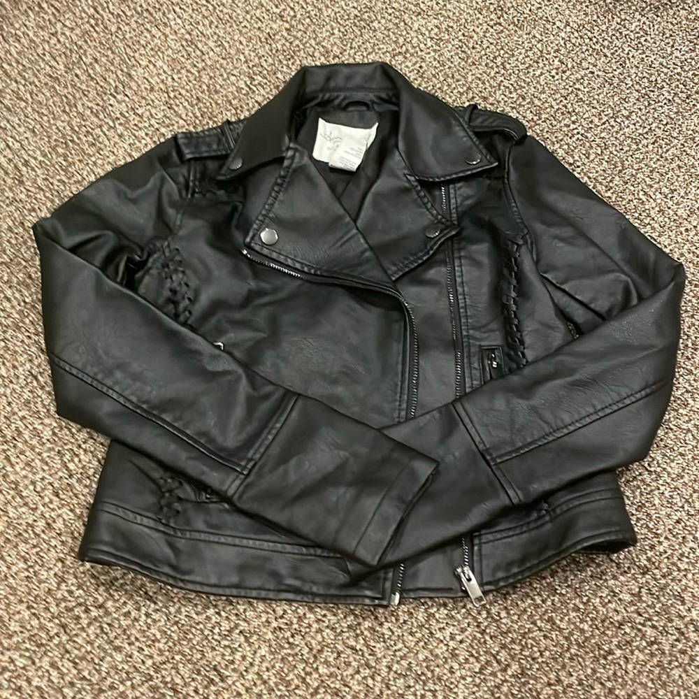 American rag leather jacket